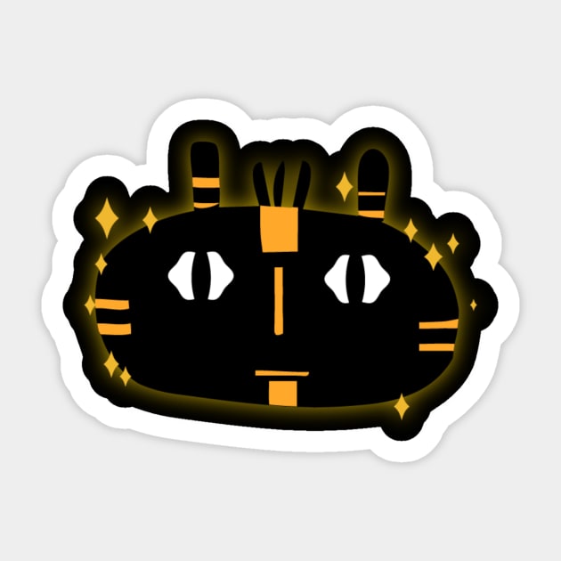 Keta Tee Sticker by SpitComet